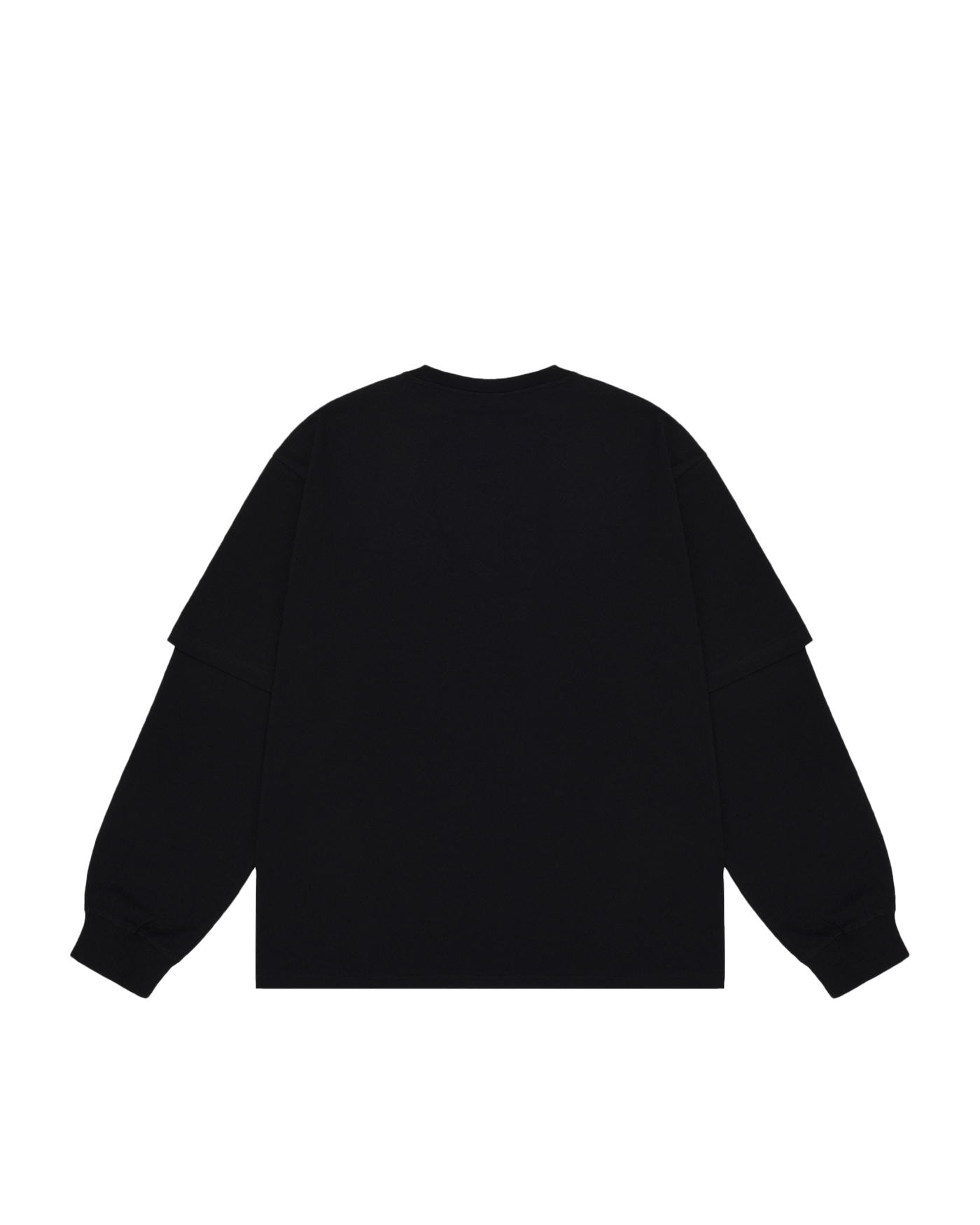★OY★B.G.S LAYERED LONG SLEEVE-BLACK★正規品/韓国直送料込 OY/オーワイ』 B.G.S LAYERED LONG SLEEVE/BGS レイヤード長袖T
